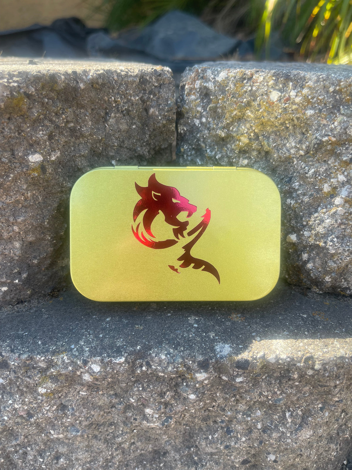 Fire Red Dragon Mini Fig Tin!