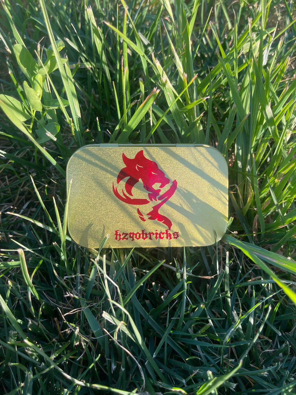 Fire Red Dragon Mini Fig Tin!