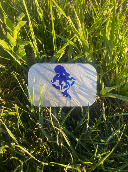 Electric Blue Dragon Mini Fig Tin!