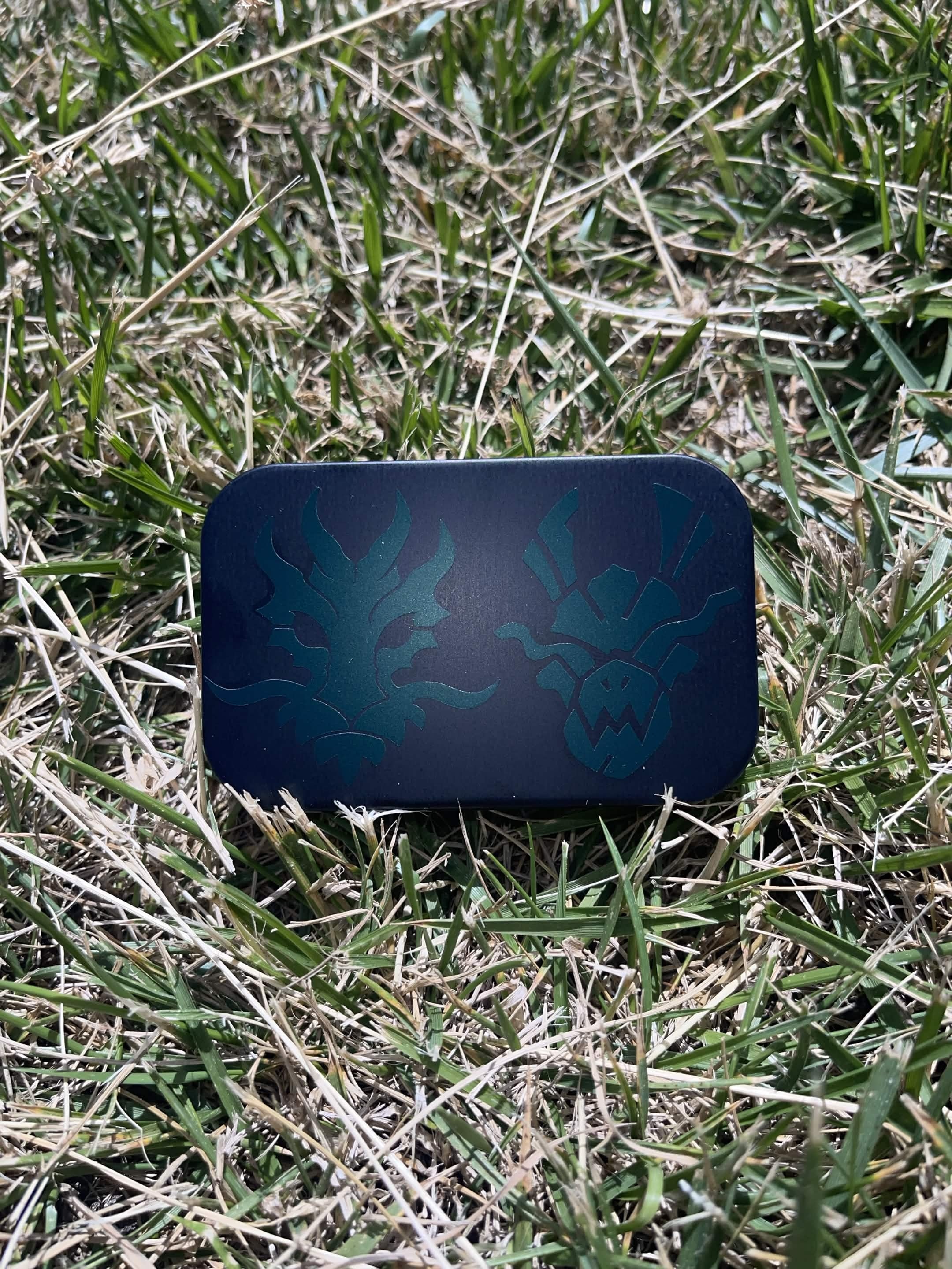 Wind Dark Green Dragon Mini Fig Tin!